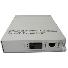 Managable Media Converter with Pluggable Card